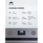 Millen Built-in Electric Oven 78L Inox - MEOP 6003 IX