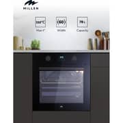 Millen Built-in Electric Oven 78L Black - MEOP 6003 BB