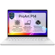ASUS ProArt P14 (2026) Laptop - NVIDIA RTX Spark N1X with 5120-core GPU and 18-core CPU / 14inch 3K Touch / 1TB SSD / 24GB RAM / Shared NVIDIA Blackwell RTX GPU / Win11 Home / Neo White / English & Arabic KB / ME Version - [H7407BA-SM211W]