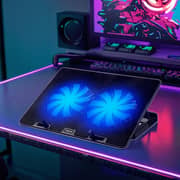 Havit Wired Cooling Pad with Gaming Stand Black - HV-F2083
