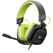 Havit H2048U Wired Over Ear Gaming Headset Black Green