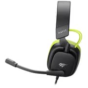 Havit H2048U Wired Over Ear Gaming Headset Black Green