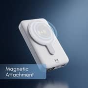 Hezire Power Bank 10000mAh White - HEZ-PBW10K-MAG+