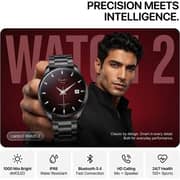 cardoO Watch 2 Orbit Smartwatch Titanium