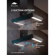Millen Island Range Hood 90cm - MKIH 901 BB