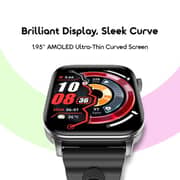 Oraimo Smart Watch AMOLED Display Bluetooth Calling IP68 – Black – OSW-814S