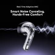 Oraimo True Wireless Earbuds Bluetooth 6.0 with Adaptive ANC 58H Playtime – Space Grey – OTW-627S