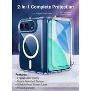 Glassology MagSafe Case with Screen Protector Clear iPhone Duo - GMBD