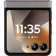 Motorola Razr 70 5G 256GB 8GB RAM PANTONE Hematite Dual Sim Smartphone + Swarovski Buds + Screen Damage Protection