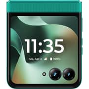 Motorola Razr 70 5G 256GB 8GB RAM PANTONE Sporting Green Dual Sim Smartphone + Buds Bass + Screen Damage Protection