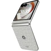 Motorola Razr 70 5G 256GB 8GB RAM PANTONE Bright White Dual Sim Smartphone + Buds Bass + Screen Damage Protection