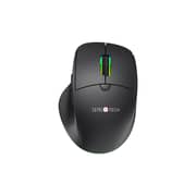 ZeroTech Lightweight Wired & Wireless Mouse 2.4G + Bluetooth with RGB Backlight – Black – ZPCM-WWLIBP