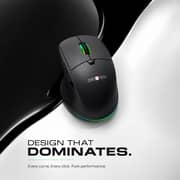ZeroTech Lightweight Wired & Wireless Mouse 2.4G + Bluetooth with RGB Backlight – Black – ZPCM-WWLIBP