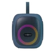 ZeroTech Bluetooth Portable Speaker with Ambient Lighting 25 Watt IPX5 - Grey - ZPCS-P35-GR