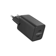 ZeroTech GaN Fast Charger Dual USB-C PD - Black - ZA-65 65W