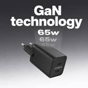 ZeroTech GaN Fast Charger Dual USB-C PD - Black - ZA-65 65W