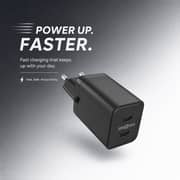ZeroTech GaN Fast Charger Dual USB-C PD - Black - ZA-65 65W