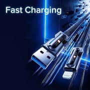 ZeroTech 4-in-1 Fast Charging Cable up to 100W - Black - ZC-41
