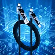 ZeroTech 4-in-1 Fast Charging Cable up to 100W - Black - ZC-41