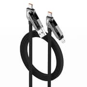ZeroTech 4-in-1 Fast Charging Cable up to 100W - Black - ZC-41