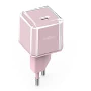 ZeroTech Crystal 20W Fast Charger – Pink – ZA-202P