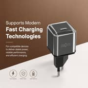 ZeroTech Crystal 20W Fast Charger – Black – ZA-202B