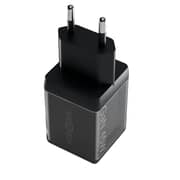 ZeroTech Crystal 45W Dual USB-C Fast Charger – Black – ZA-45B