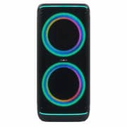 ZeroTech Party Box Bluetooth Speaker 100W with Trolley, Wireless Mic & Remote – Black – ZPCS-P8DT