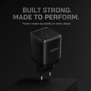 ZeroTech 70W Dual USB-C Multi FastCharger- Black-ZA-70B