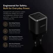 ZeroTech 70W Dual USB-C Multi FastCharger- Black-ZA-70B