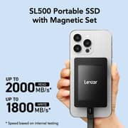 Lexar LSL500M002TRNNBNG Portable SSD 2TB Black