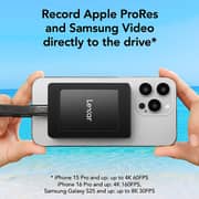 Lexar LSL500M002TRNNBNG Portable SSD 2TB Black