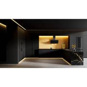 Teka Built-in 5 Zone Induction Hob 90cm Dark Grey/Black Glass - IBF 95-VGogh FST BV