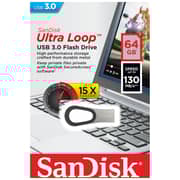 Sandisk Ultra Loop USB 3.0 Flash Drive 64GB SDCZ93-064G-G46
