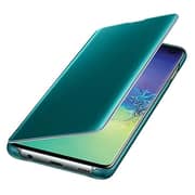 Samsung Clear View Cover Green For Galaxy S10