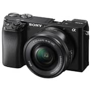Sony Alpha A6100 APS-C Mirrorless Camera Black - ILCE6100LB + E PZ 16-50mm f/3.5-5.6 OSS Lens