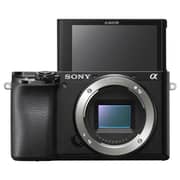 Sony Alpha A6100 APS-C Mirrorless Camera Black - ILCE6100LB + E PZ 16-50mm f/3.5-5.6 OSS Lens