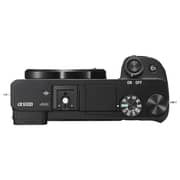 Sony Alpha A6100 APS-C Mirrorless Camera Black - ILCE6100LB + E PZ 16-50mm f/3.5-5.6 OSS Lens
