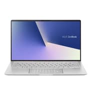 Asus ZenBook 14 UX433FLC-A5419T Laptop - Core i5 1.6GHz 16GB 256GB 2GB Win10 14inch FHD Icicle Silver English/Arabic Keyboard
