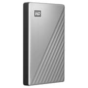 WD My Passport Ultra USB 3.0 Type-C External Hard Drive Silver WDBC3C0010BSLWESN