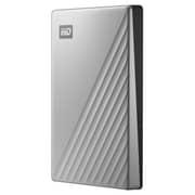 WD My Passport Ultra USB 3.0 Type-C External Hard Drive Silver WDBC3C0010BSLWESN