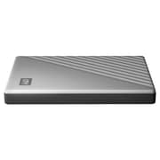 WD My Passport Ultra USB 3.0 Type-C External Hard Drive Silver WDBC3C0010BSLWESN