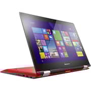 Lenovo Yoga 500-14IBD Laptop - Core i5 2.2GHz 4GB 1TB+8GB Shared Win8.1 14inch FHD Red