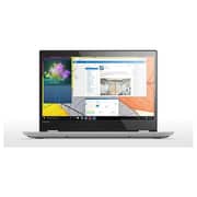 لابتوب لينوفو يوغا 520 يعمل باللمس وقابل للطي-  بنتيوم، سرعة قراءة 2.3 جيجاهيرتز وذاكرة 4 جيجابايت سعة تخزين 1 تيرابايت مشتركة ويندوز 10 شاشة قياس 14  بوصة HD رمادي معدني