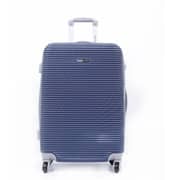 Para John 3pcs Abs Rolling Luggage Trolley Set Navy