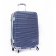 Para John 3pcs Abs Rolling Luggage Trolley Set Navy