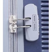 Para John 3pcs Abs Rolling Luggage Trolley Set Navy