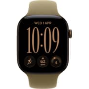 Apple Watch Series 12 GPS, 42mm Dark Bronze Aluminum Case with Olive Sport Band - S/M - Pre-order
