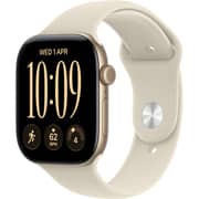 Apple Watch Series 12 GPS, 42mm Light Gold Aluminum Case with Sand Sport Band - M/L - Pre-order
