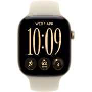 Apple Watch Series 12 GPS, 42mm Light Gold Aluminum Case with Sand Sport Band - M/L - Pre-order